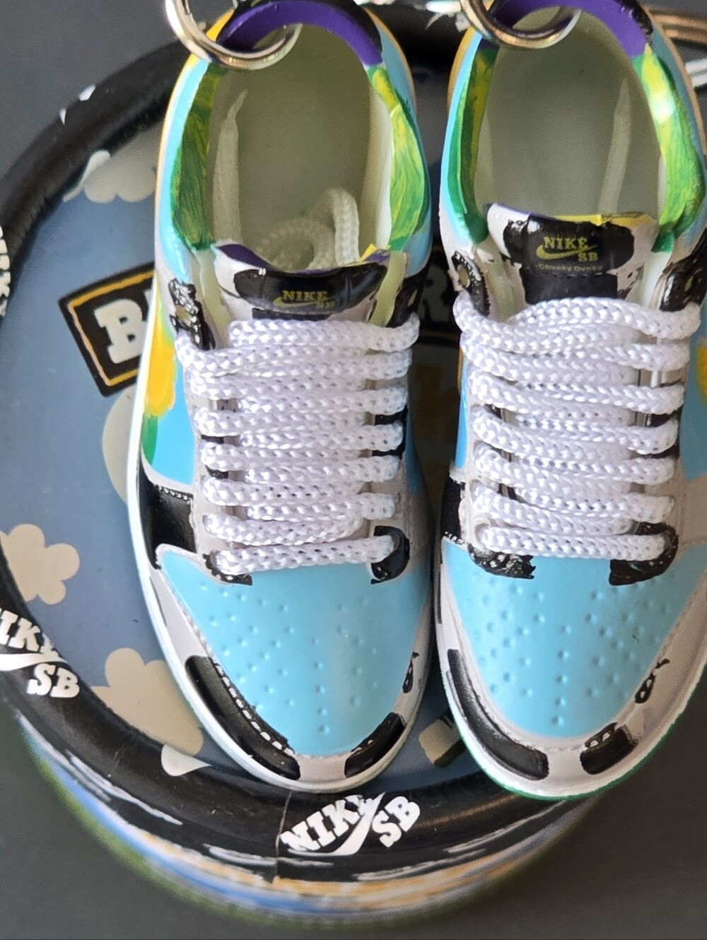 Nike SB Dunk Low Ben & Jerry's Chunky Dunky Mini Sneaker Keychain